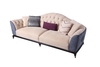 Дизайнерский трехместный диван ALBA DI CRISTALLO SOFA (Немецкая кожа D) - 1