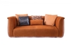 Дизайнерский трехместный диван SHIRAZ LOVE SEAT (Немецкая кожа D) - 1