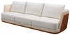 Дизайнерский трехместный диван Solaia sofa (Ткань FD) - 2