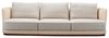 Дизайнерский трехместный диван Solaia sofa (Ткань FD) - 3