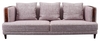 Дизайнерский трехместный диван DASHWOOD SOFA (Ткань FD) - 1
