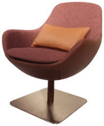 Дизайнерское кресло для отдыха MILLENIUM (Ткань FD или PU+FD) - 3