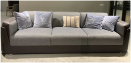 Дизайнерский четырехместный диван QUEEN SOFA LARGE (Ткань FD+Ткань FD) - 4