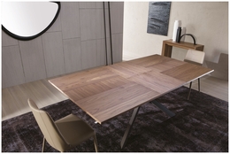 Дизайнерский обеденный стол Стол 4Х4 раздвижной - 3