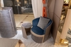 Дизайнерское кресло для отдыха Vinotti Oak Wood Armchair (Ткань FD) - 1