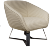 Дизайнерское кресло для отдыха VINIZZA CHAIR (Ткань FD) - 2