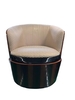 Дизайнерское кресло для отдыха Vinotti Oak Wood Armchair (Ткань FD) - 3