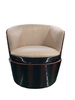 Vinotti Oak Wood Armchair - 3