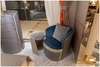 Дизайнерское кресло для отдыха Vinotti Oak Wood Armchair (Ткань FD) - 4