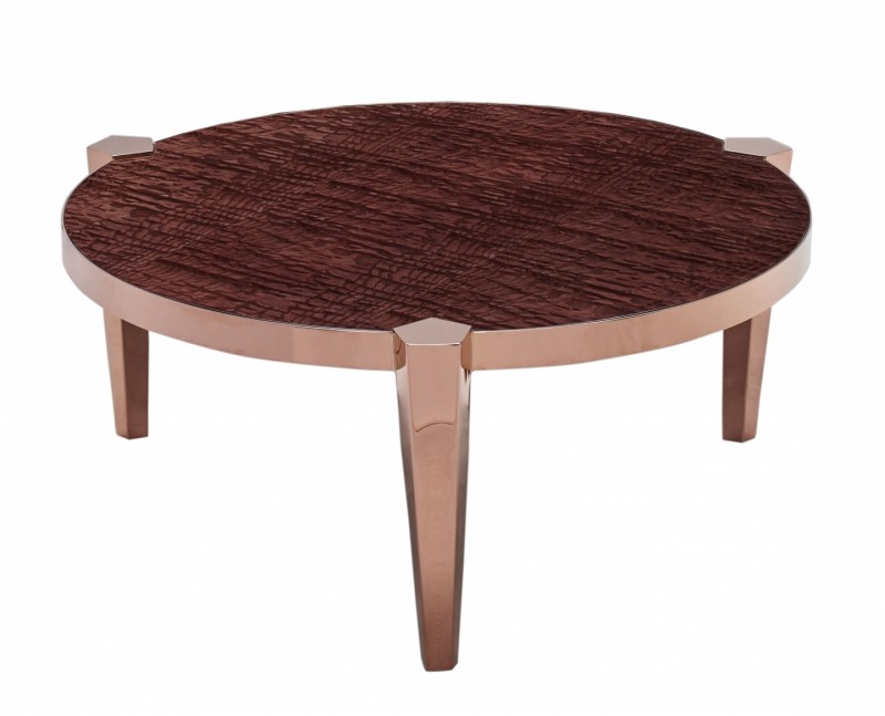 Дизайнерский журнальный стол ROSEGOLD END TABLE L