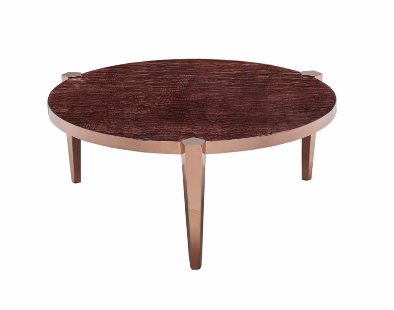 Дизайнерский журнальный стол ROSEGOLD END TABLE M