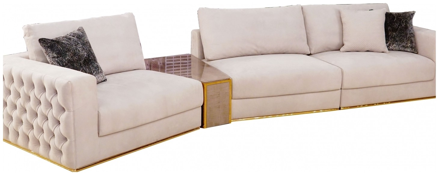 Дизайнерский угловой диван MORBIDO (Ткань FD)