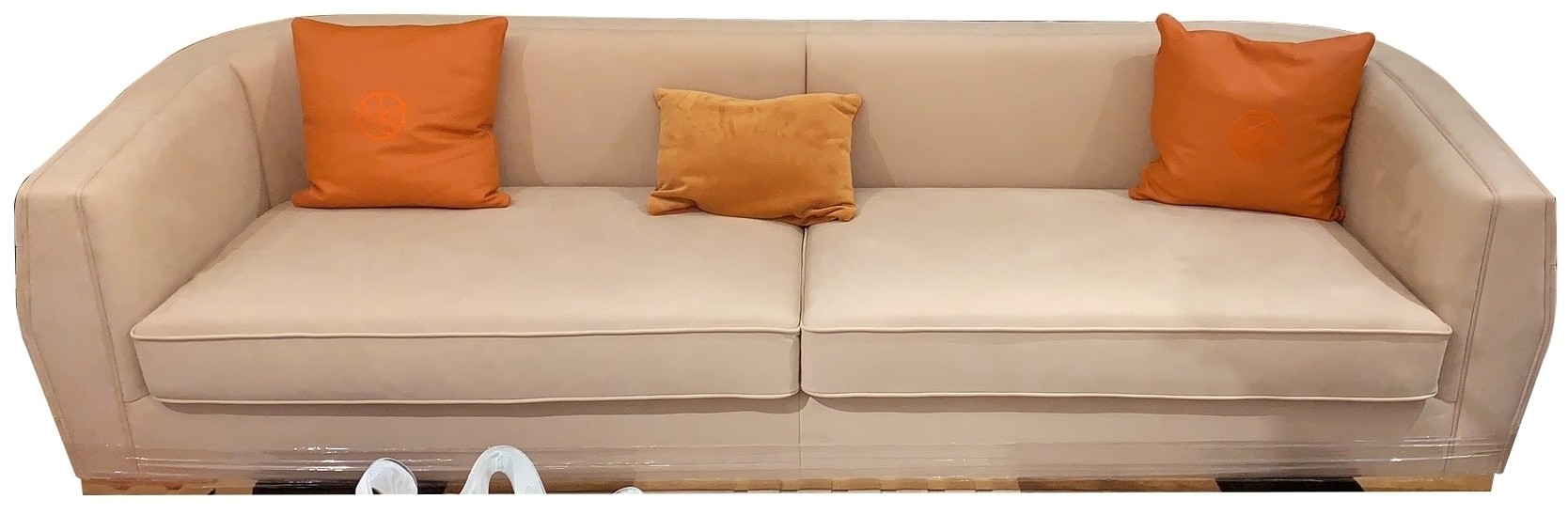 Дизайнерский четырехместный диван TARTA (Ткань FD)