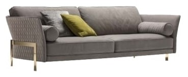 Дизайнерский трехместный диван FIOPINO (Ткань FD)