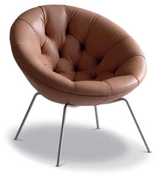 Дизайнерское кресло для отдыха NEST ONE (ткань)
