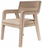 Дизайнерский обеденный стул BARDOLINO DINING CHAIR (Ткань FD)