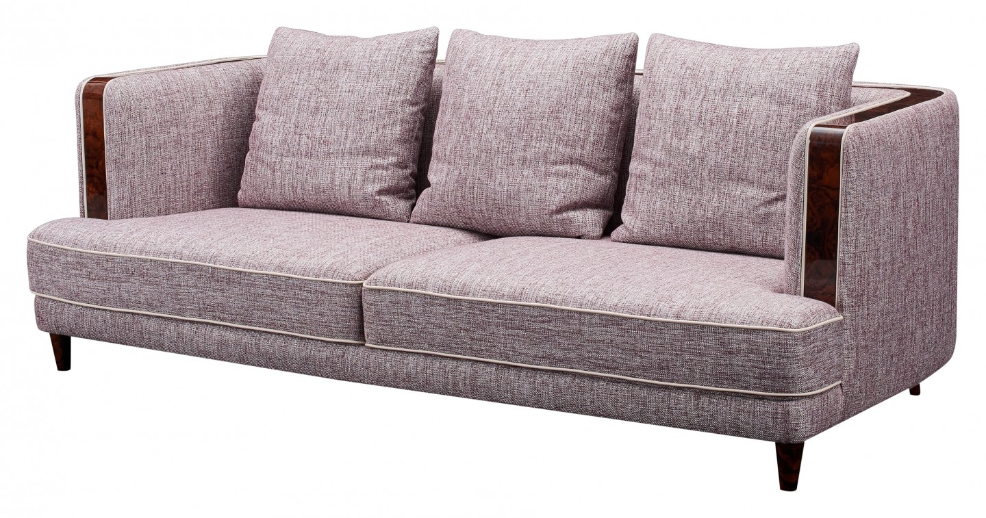 Дизайнерский трехместный диван DASHWOOD SOFA (Ткань FD)