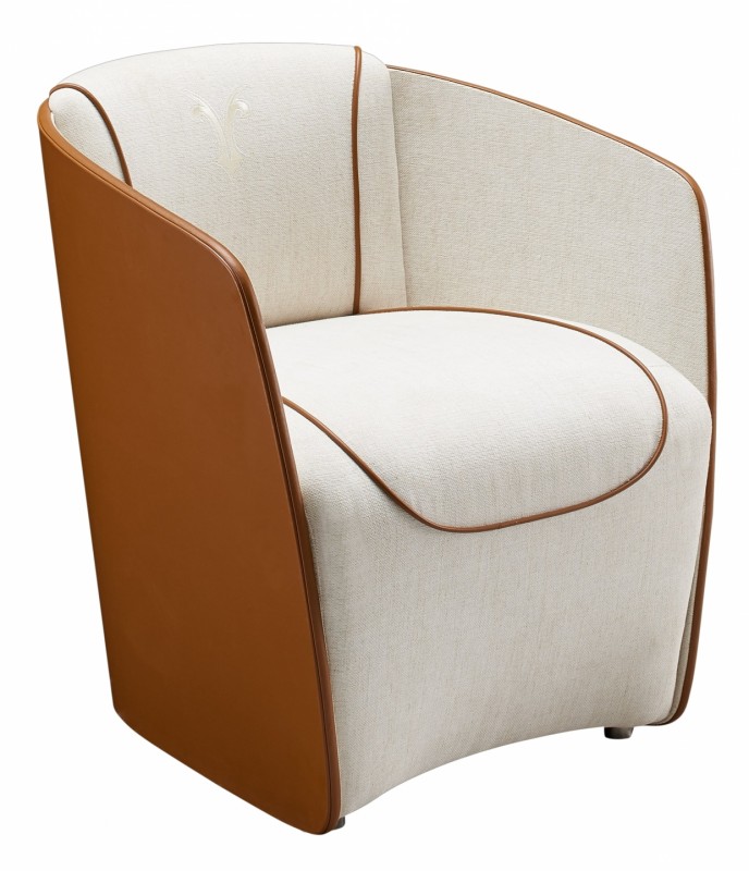 Дизайнерское кресло LONDON CHAIR LIGHT (Итальянская кожа A)