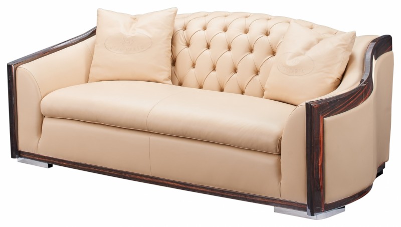 Дизайнерский двухместный диван LIMONE LOVE SEAT (Итальянская кожа B)