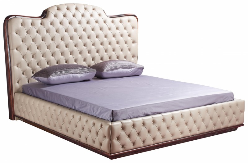 Дизайнерская кровать LIMONE BED (Ткань)