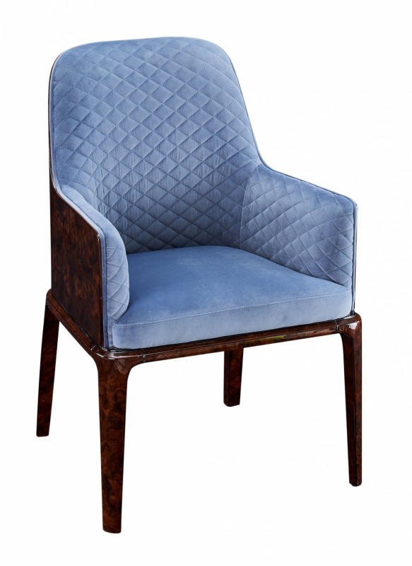 Дизайнерский обеденный стул Montblanc Dining Chair (Ткань)